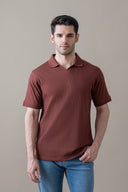 Brown Signature Polo
