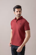 Maroon Heritage Polo