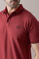 Maroon Heritage Polo