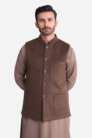 BROWN WAISTCOAT