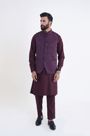 Maroon Essential Waistcoat