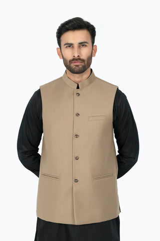 Khaki Waistcoat RWC240426-KHI