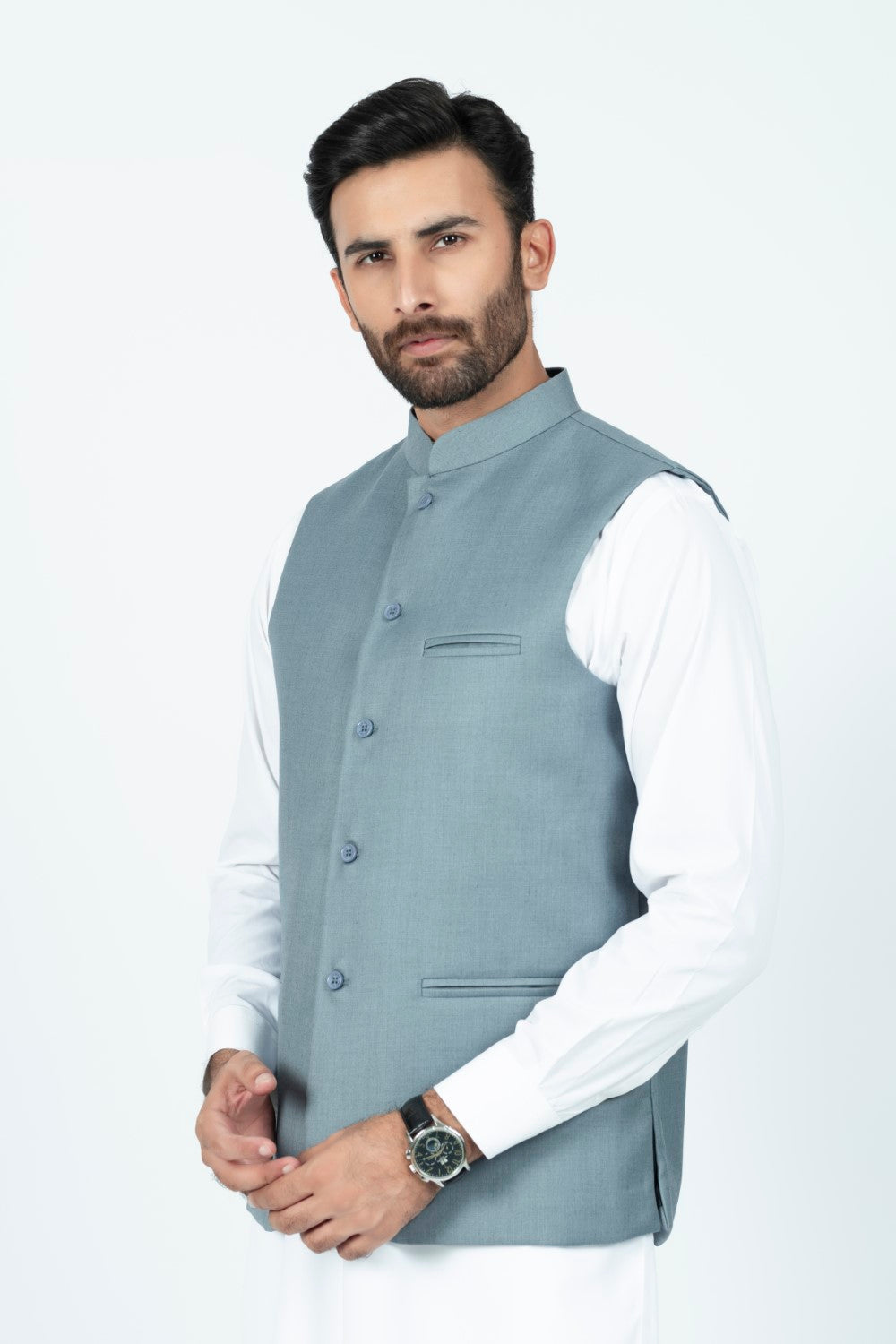 Grey Waistcoat RWC240578-GR