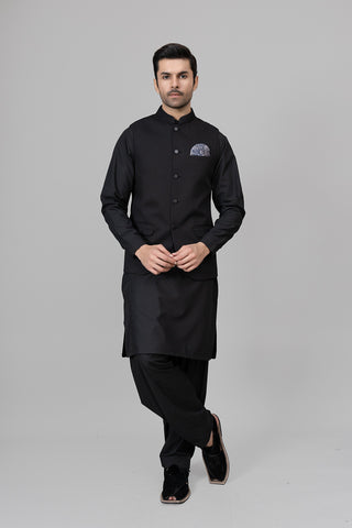 BLACK WAISTCOAT