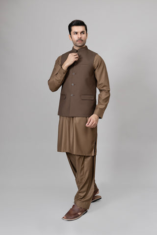 Brown Waist Coat