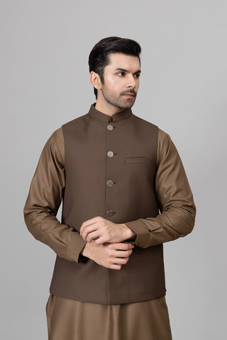 Brown Waist Coat