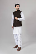 DARK BROWN WAISTCOAT