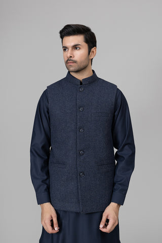 NAVY WAISTCOAT