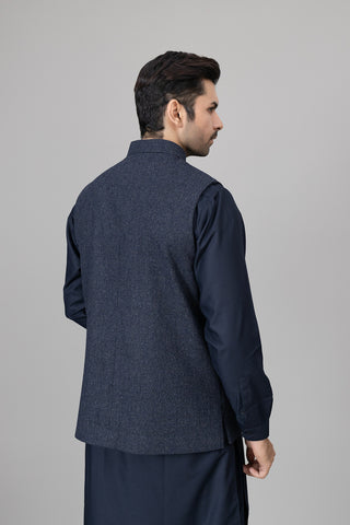NAVY WAISTCOAT