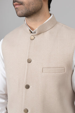 BEIGE WAISTCOAT