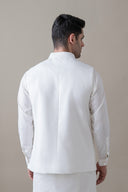 White Refined Waistcoat