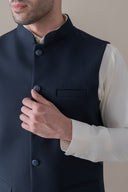 Navy Signature Waistcoat