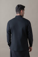 Black Refined Waistcoat