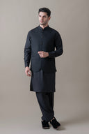 Black Refined Waistcoat
