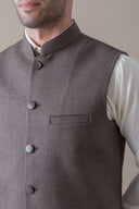 Light Brown Signature Waistcoat
