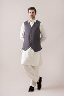 Charcoal Grey Refined Waistcoat