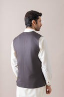 Charcoal Grey Refined Waistcoat