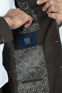 Slim Fit Coffee Suit