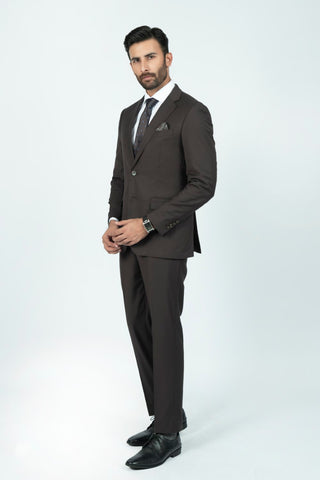 Slim Fit Coffee Suit SP499-COF