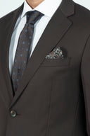 Slim Fit Coffee Suit