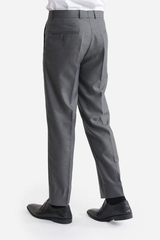 Grey Plain Dress Pant SDP240129-GR