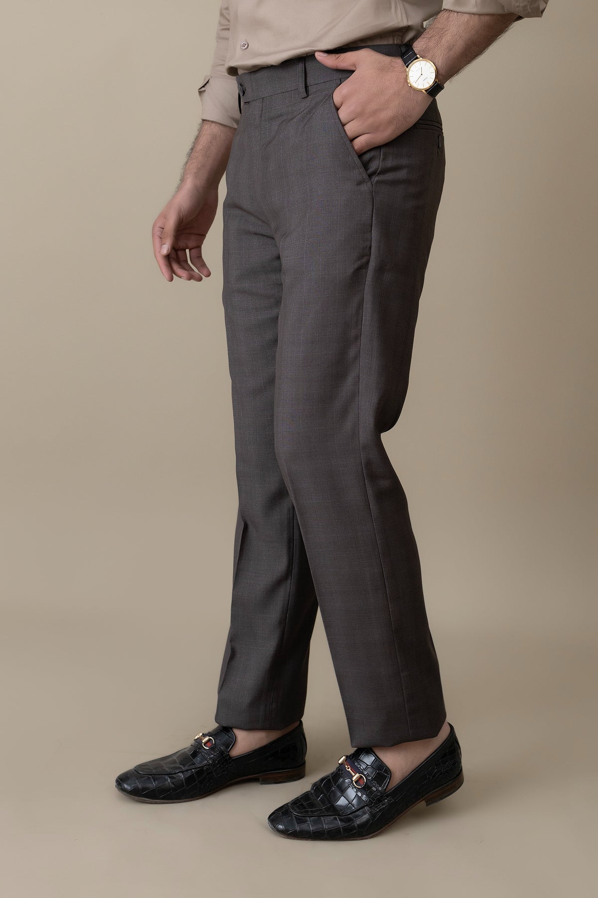Charcoal Prestige Dress Pant