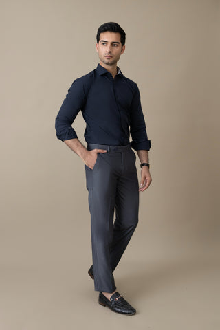 Grey Imperial Dress Pant