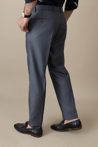 Grey Imperial Dress Pant