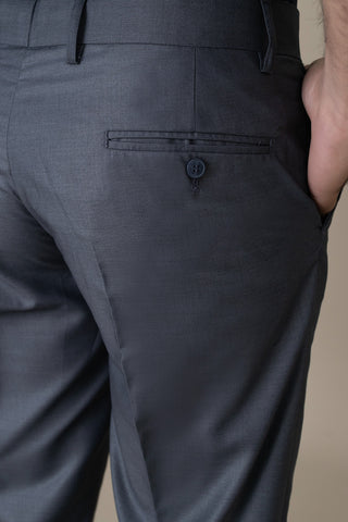 Grey Imperial Dress Pant