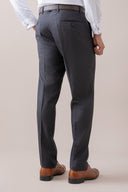 Charcoal Grey Refined Dress Pant