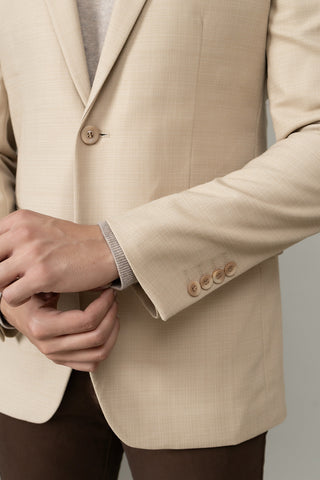 Beige Texture Coat