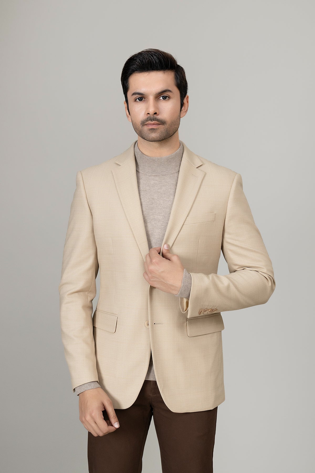 Beige Texture Coat