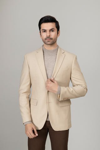 Beige Texture Coat