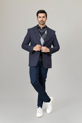 Navy Casual Coat