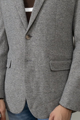 Light Grey Casual Coat