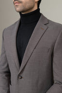 Brown Casual Coat
