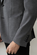 Grey Casual Coat