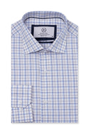 White Checked Dress Shirt