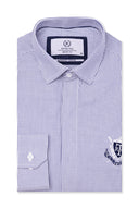 White Lining Dress Shirt- SFL241036-WT