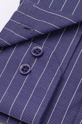 Blue Lining Dress Shirt- SFL241125-BL