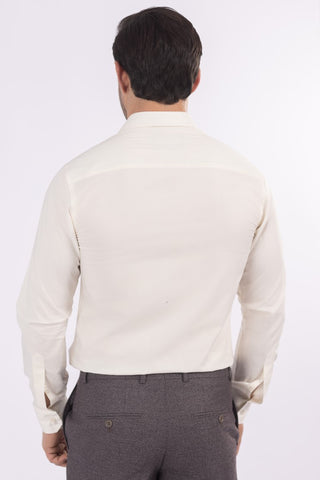 White Plain Dress Shirt