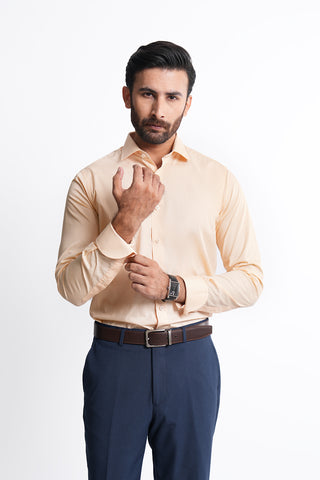 Smart Fit Peach Dress Shirt SFP240527-PCH