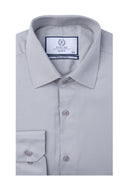 Light Grey Refined Dress Shirt