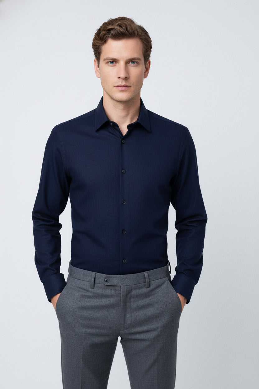 Navy Dress Shirt