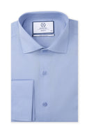 Sky Blue Refined Dress Shirt