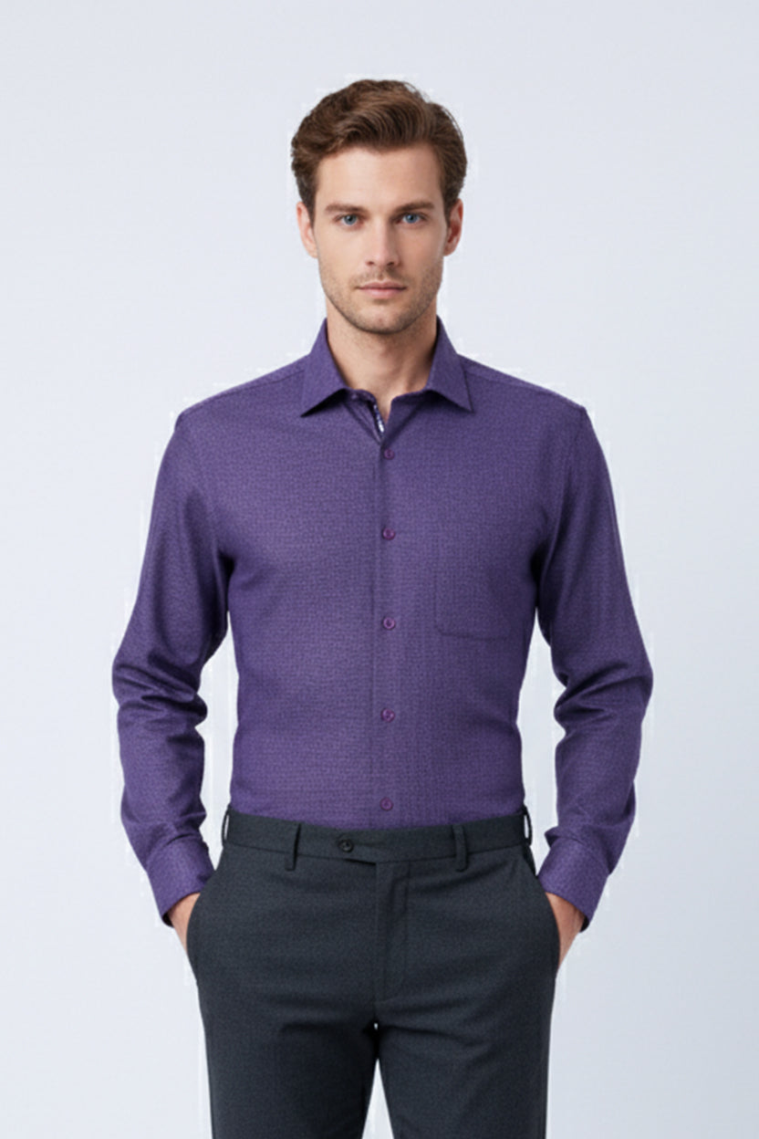 Purple Dress Shirt