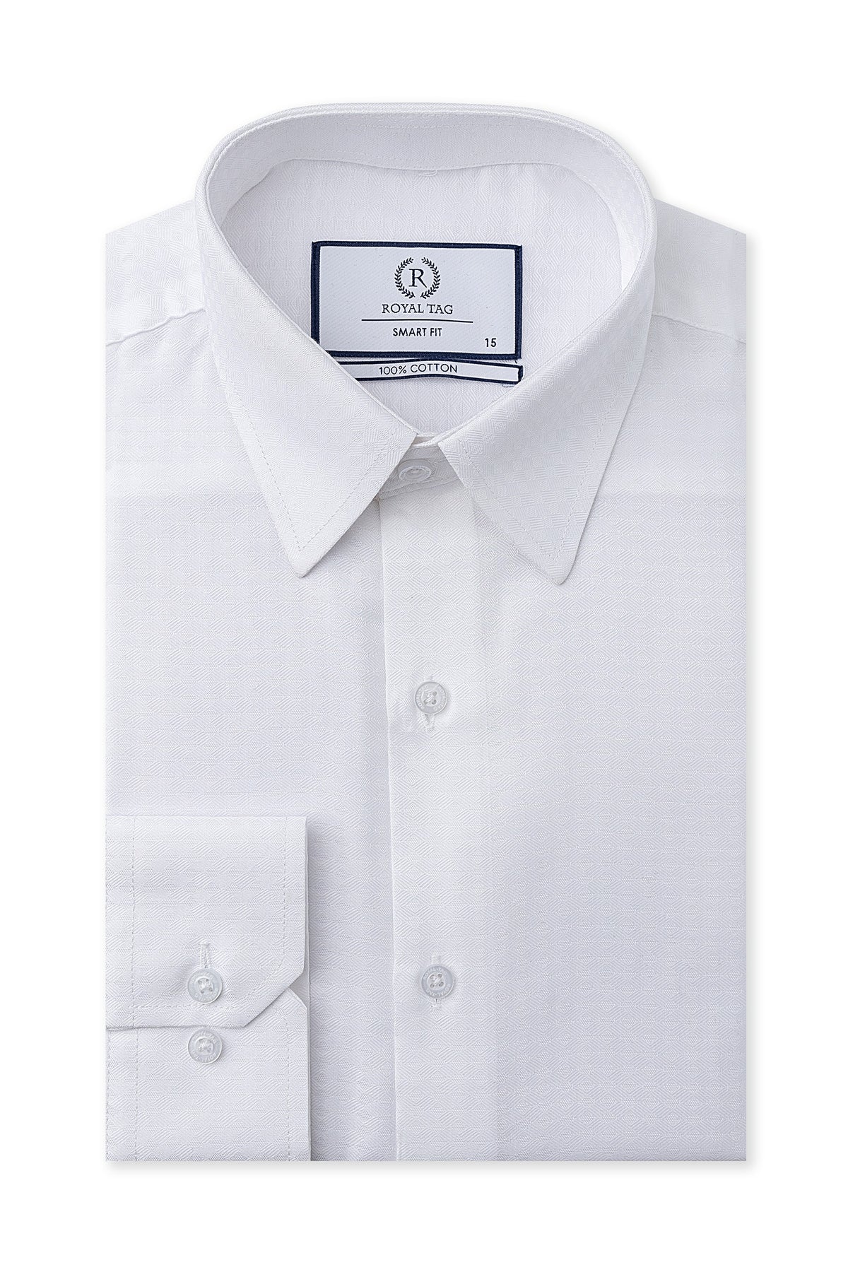 White Signature Dress Shirt