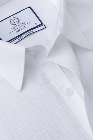 White Signature Dress Shirt