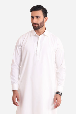 White Shalwar Kameez