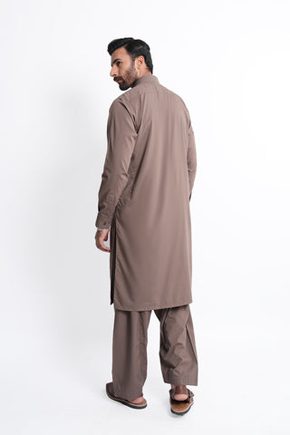 Brown Shalwar Kameez SK240530-BR